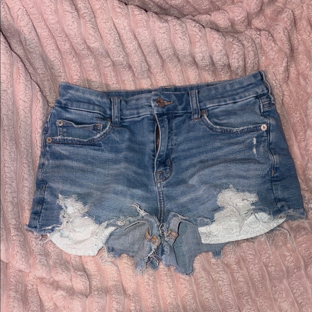 Distressed American eagle Shorts